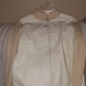 100 Percent leather women's blazer